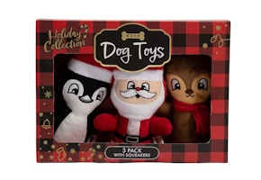 Woof Holiday Dog Toy 3-Pack