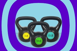 30-Pound Wide-Grip Kettlebell Set, Just $19.99 at Walmart (60% Off) card image