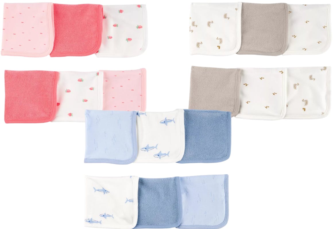 Carter's Baby Washcloth Set