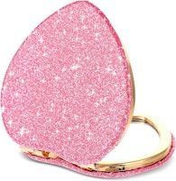 Folding Heart Compact Mirror