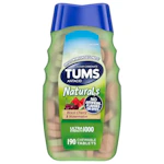 TUMS Naturals Antacid Tablets