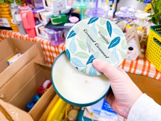 dollar general true living scented candle