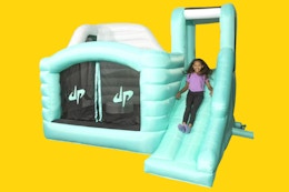 dude perfect bounce house collage