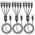 USB-C Multi Charging Cable 3-Pack
