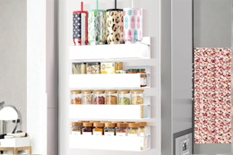 Magnetic Refrigerator Storage Rack 4-Pack B0DRFR2Y64