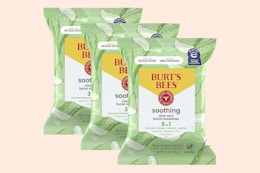 Burt's Bees Face Wipe 3-Pack