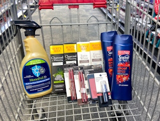 cvs shopping haul covergirl maybelline makeup burts bees toothpaste monofoil microgold disinfectant suve body wash free mone