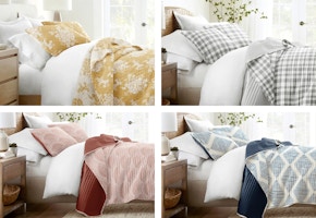 Linens & Hutch Patterned Quilt Set