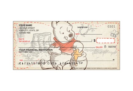 Personalized Checks Box