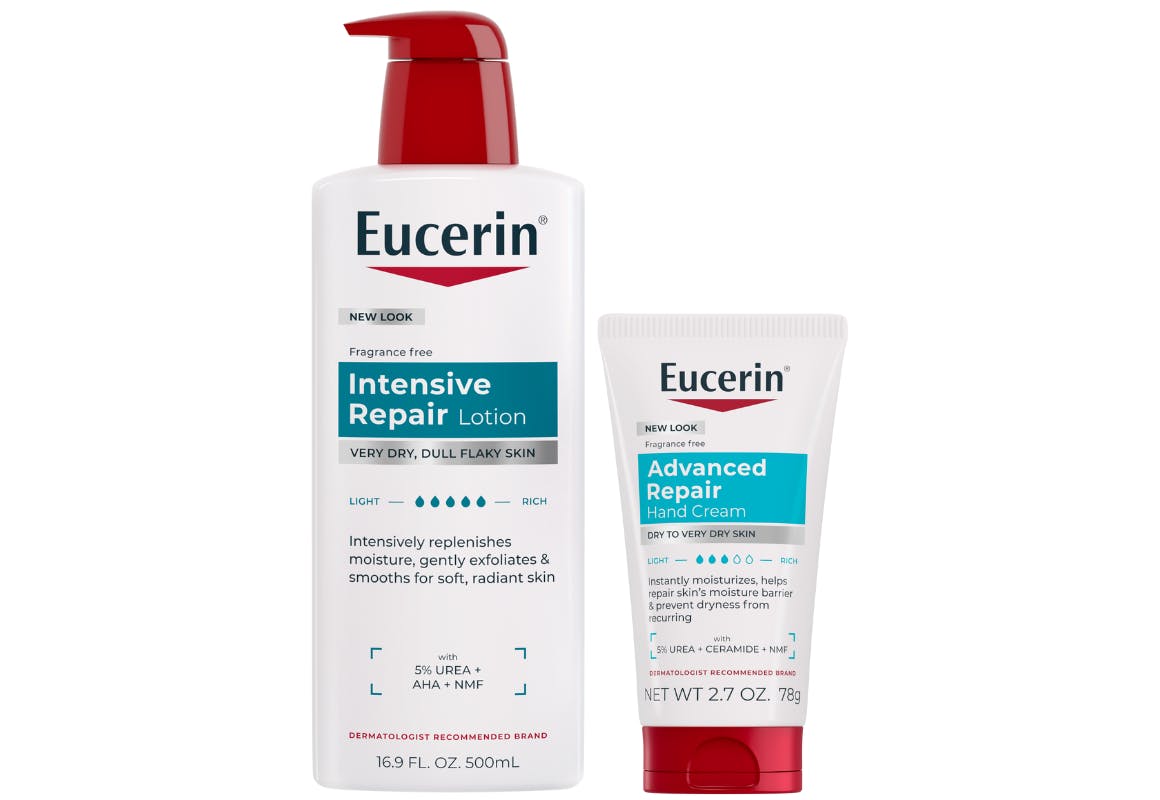 2 Eucerin Lotions