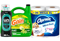 1 Downy + 1 Gain + 1 Charmin