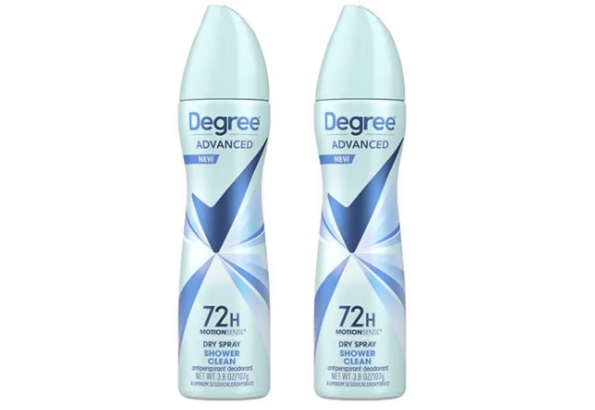2 Degree Dry Spray Deodorants