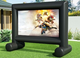 inflatable movie projector screen
