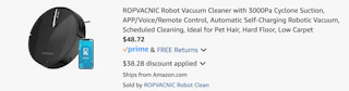Amazon Robot Vacuum Cleaner 2025 3