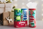 kleenex holiday canisters