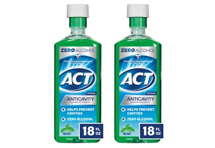 2 Act Mouthwashes