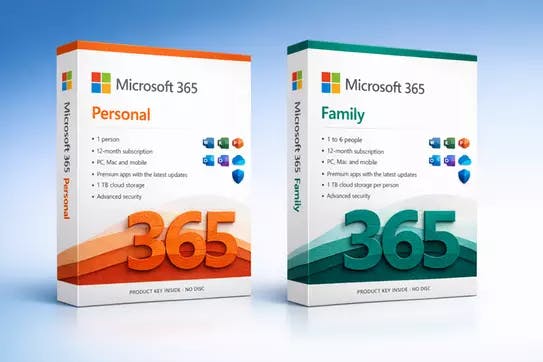 Microsoft 365 Annual Subscriptions