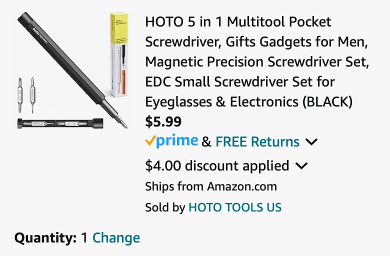 Amazon Pocket Screwdriver 2024 3