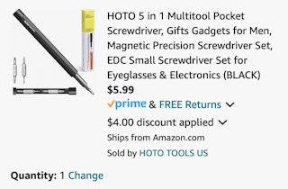 Amazon Pocket Screwdriver 2024 3