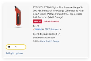 Digital Tire Pressure Gauge