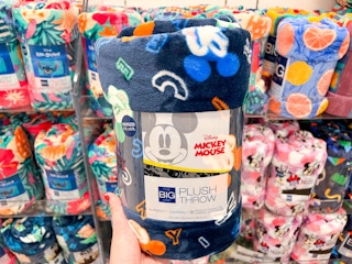 plush throw