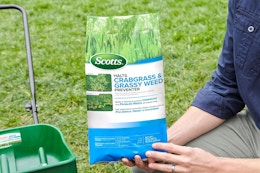 Scotts Halts Crabgrass and Weed Preventer, $13 on Amazon for a Limited Time card image