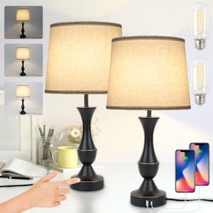 2 Touch Dimmable Table Lamps