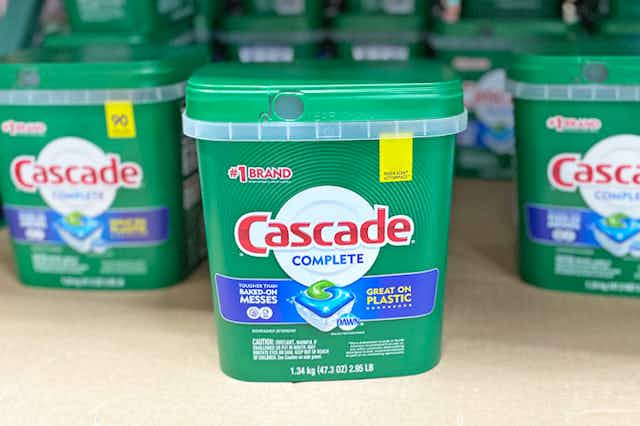 Cascade 78-Count Dishwasher Pods, as Low as $11.23 on Amazon (Reg. $21) card image