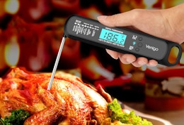 Digital Instant Meat Thermometer, Just $4.99 on Amazon card image