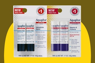 two packs of lip balms