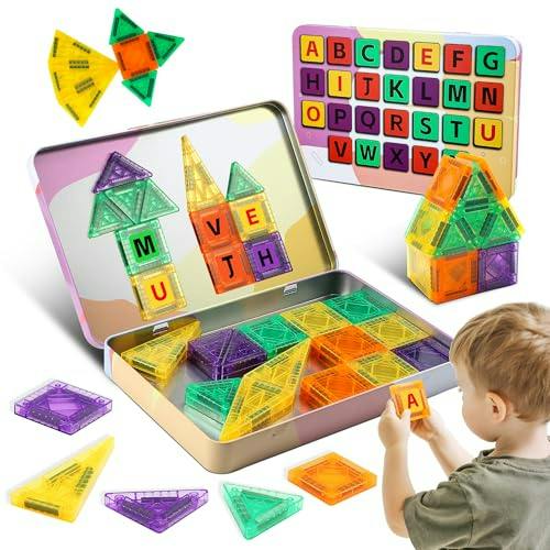 Magnetic Tiles Travel Toy Set