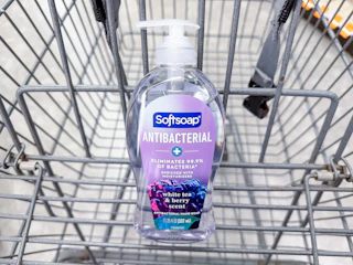 softsoap hand soap in walgreens cart