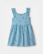 Carter's Toddler Ruffle-Sleeve Dress