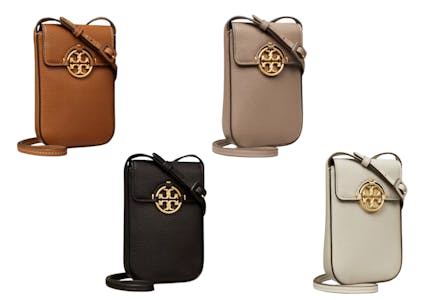 Tory Burch Miller Leather Phone Crossbody