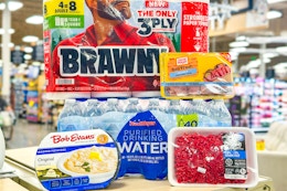 kroger-5x-digital-coupon-deals-ground-beef-brawny-oscar-mayer-water-bob-evans