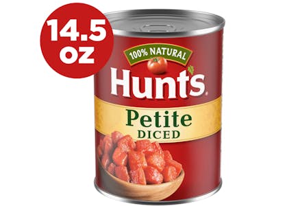 5 Hunt's Tomatoes Cans