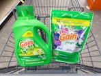 gain laundry products in walgreens cart
