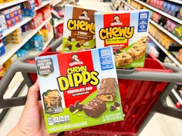 Stock Up on Quaker Granola Bars at Target — Pay $1.90 for Each Box card image
