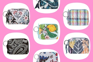 collage of vera bradley wallets 