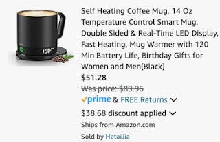 an amazon order summary ending in $51.28