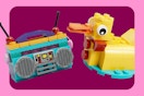 lego build event boombox bluey duck cake sets