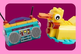 lego build event boombox bluey duck cake sets