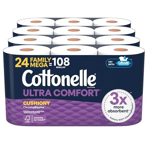 2 Cottonelle Toilet Paper 24-Packs