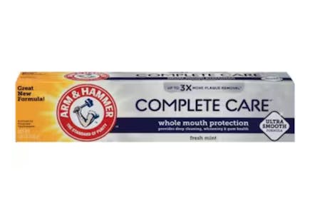 2 Arm & Hammer Toothpastes