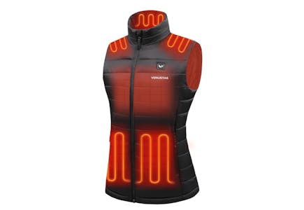 Women's Heated Quilted Vest