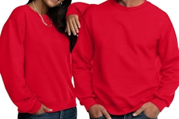 Fruit of the Loom Men's Eversoft Fleece Crewneck