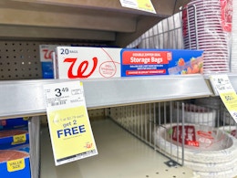 Walgreens Food Storage Bags Are Buy 1 Get 2 Free This Week card image