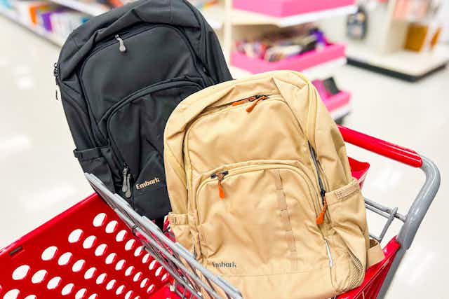 Embark Top-Loading Backpacks, Only $19 at Target (Reg. $30) card image