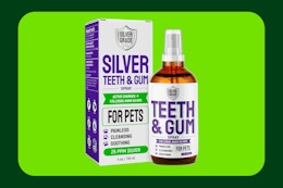 pet oral care spray bottle