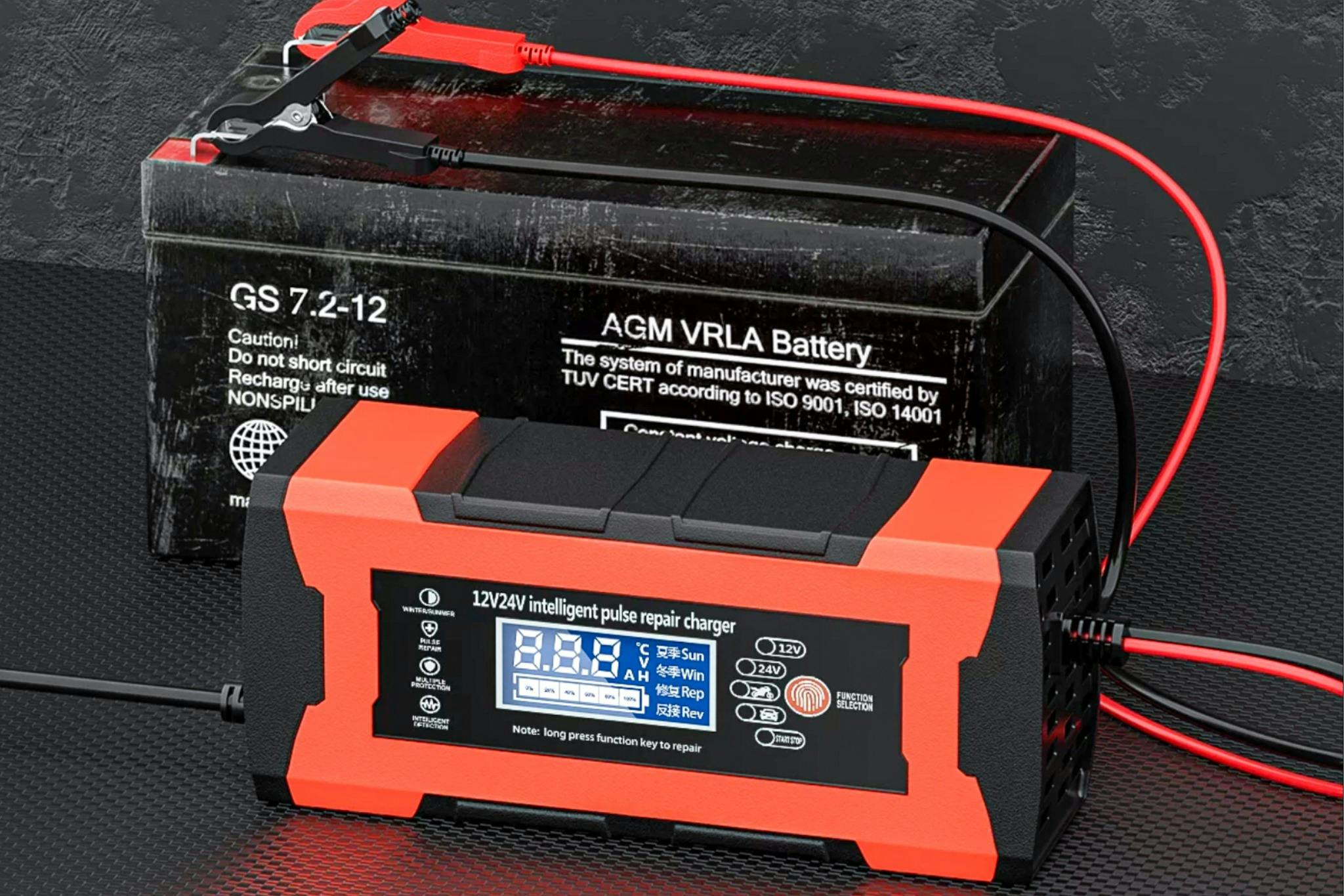 Automatic Car Battery Charger, Only 22 on The Krazy